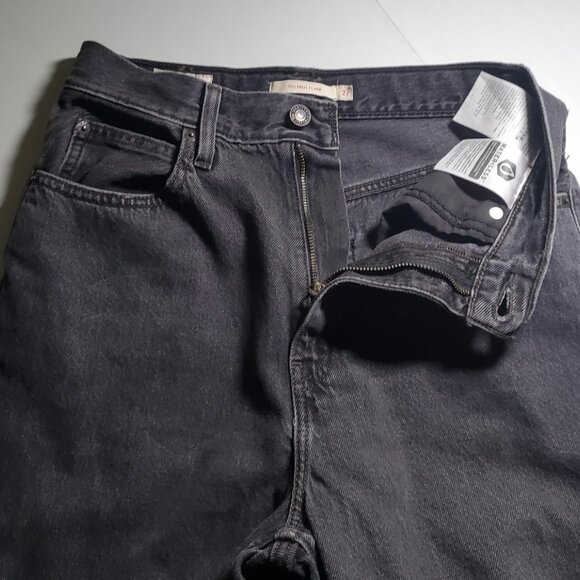 Levis Premium 70s High Flare in Washed Black Sz 27w Women's -shipping incl - Picture 8 of 16